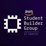 AWS Student Builder Group PRMITR Logo - Community Partner for AWS Student Community Day Yavatmal