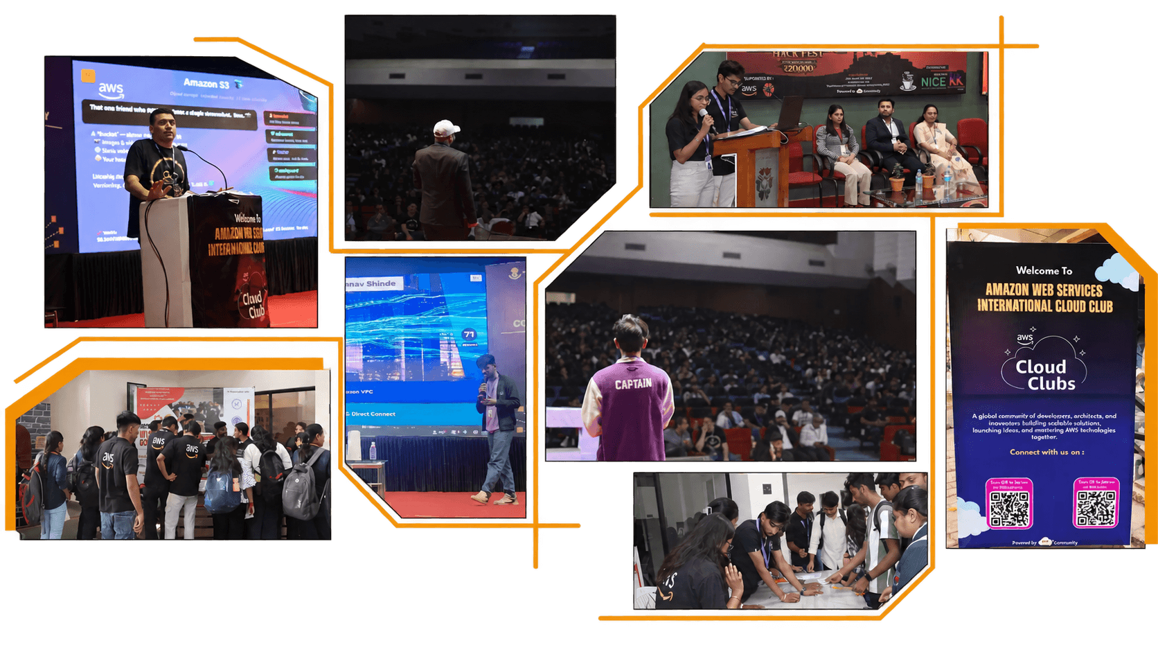 AWS Student Community Day Yavatmal Event Banner - Hosted by AWS Student Builder Group